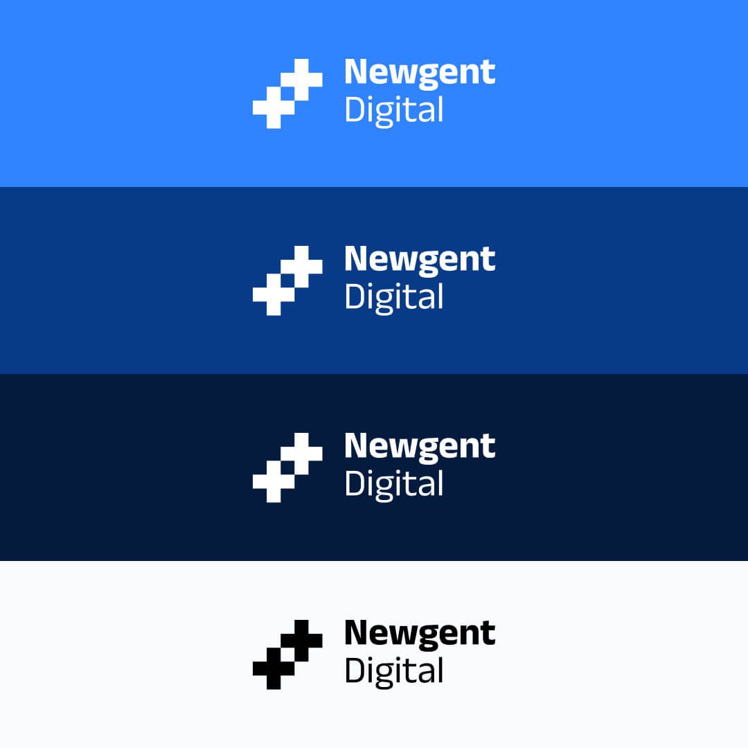 Logotyper för Newgent Digital