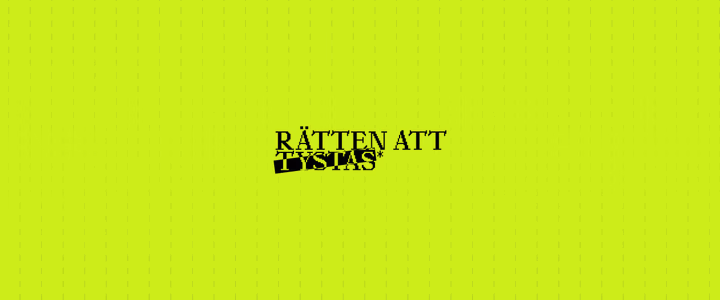 Bild på Rätten att tystas logotyp