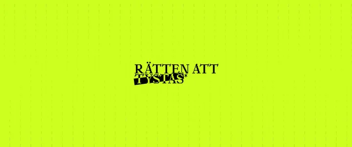 Bild på Rätten att tystas logotyp
